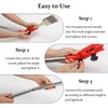 Les-Theresa Extendable Paint Brush Set, Paint Brush Extender Extension Pole