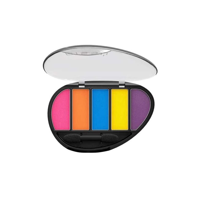 Bissú Eyeshadow Pallet (Quinteto) 5 colors with Dual-ended Eyeshadow Applicator