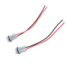 Pigtail Light Socket T15 Lamp Holder with Harness for T10 W5W 168 194 LED Bulbs DIY Installation Tail Light Socket for Car Truck