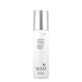 M.A.D Mandelic Refining Cleanser - Gentle Alpha-Hydroxy Acid Cocktail for Deep Cleansing, Hydration & Skin Tone Refinement - Brightening & Acne Care - Ideal for Professional Backbar & At-Home Skincare