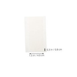 PACKOVE 10pcs Double Sided Hair Extension Tape Invisible Adhesive Replacement Strips for Human Hair Wigs Skin Friendly No Residue for Daily Wear