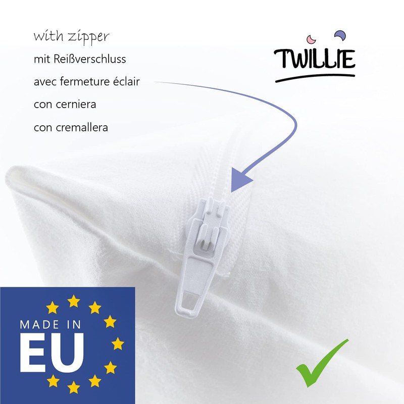 Twillie Waterproof Pillow Protectors (Pack of 2) – for 60