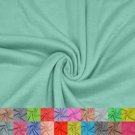 60" Wide Rayon Spandex Jersey Knit Fabric by The Yard - 4-Way Stretch, 160GSM, Medium Weight - Breathable - Apparel, Accessories, Maternity, Headbands & Crafts