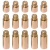 KEVZHUKWV 15 Pcs 2BA Thread Dart Accessories 1.5 g Brass