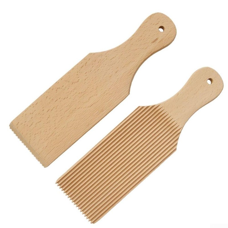 Kitchen Gnocchi Board, Wooden Pasta Maker Gnocchi Board, Manual Pasta