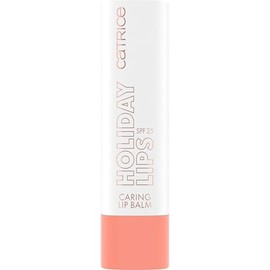Catrice Holiday Lips Caring Lip Balm, No. 010, Pink, Nourishing, Protective, Translucent, Vegan, UVA and UVB Filter + SPF 25, No Preservatives, No Parabens, Pack of 1 (3.5 g)
