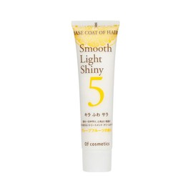 Ofcosmetics Base Coat of Hair 5 Mini Size, 1.2 oz (35 g), Grapefruit Scent, Non-Washable Hair Treatment