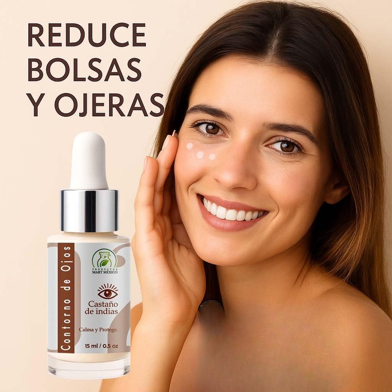 Contorno De Ojos Castaño De Indias Antiinflamatorio 15ml Productos Mart