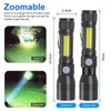 iToncs Blacklight flashlights, 3 in-1 Rechargeable Flashlights, UV Light Magnetic