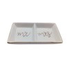 Soporte de cerámica para anillos de regalo de boda, compromiso,