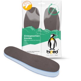Biped 2 Pairs Memory Insoles - Extra Soft For Relaxed Running Z2476 - - 42-43
