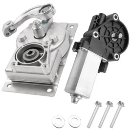 Queencar RV Gear Box Linkage with 676061 Step Motor Compatible with Kwikee Electric Steps 22 23 28A 30 32 33 34 35 36 38 and 40 Series Replace OE 676061 379160