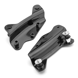 Wsays Sissy Bar 4-Point Docking Hardware Kit Tour Pak Rack Docking Kit Compatible with Harley Touring 2009-2013 Gloss Black