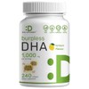DHA Suplementos - DHA 500 mg, EPA 250 mg, 200