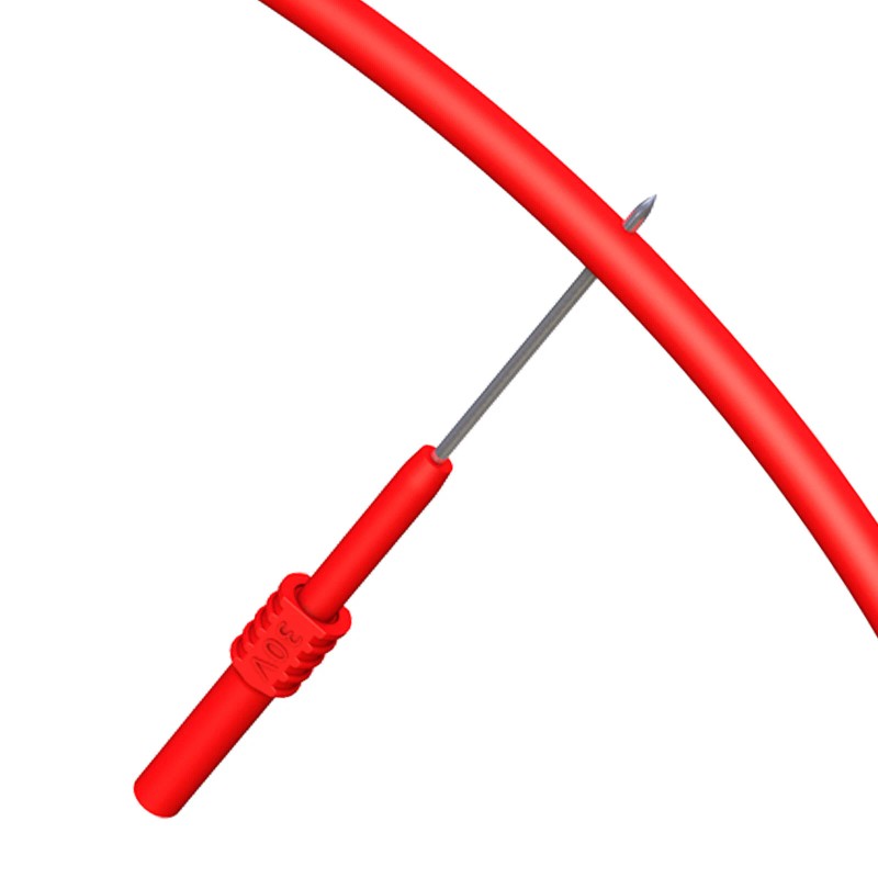 Peakelect 2PCS Back Probe Pins Flexible Bendable Test Probes for