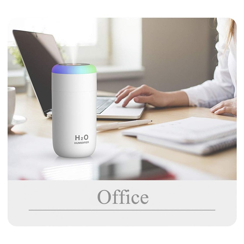 O-Mei Stars Baby Humidifier, 350ml Small Humidifier for bedroom, desk,