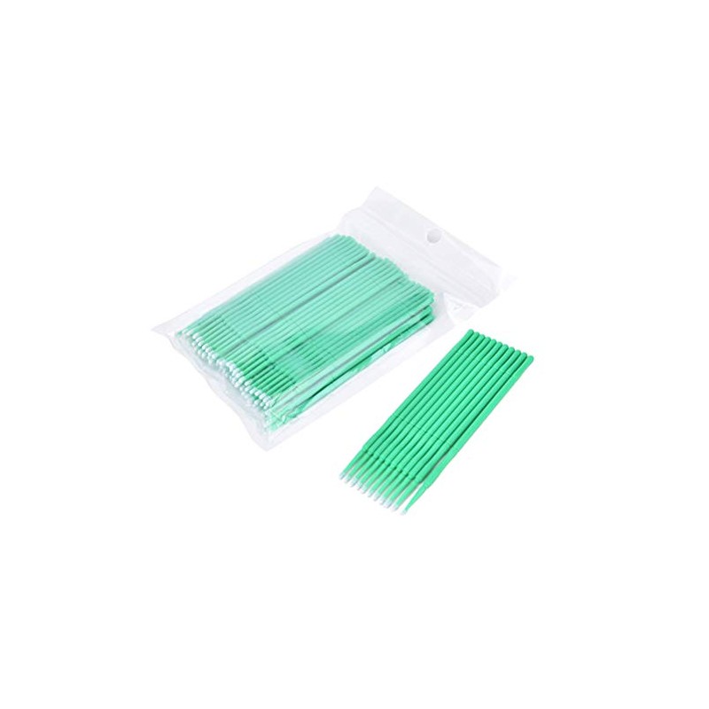 100 PCS Disposable Micro Brush Swab Applicators Eyelash Extension Mascara