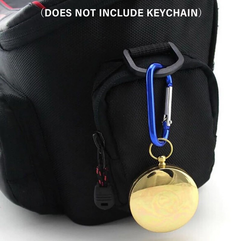 Portable Brass Pocket Compass Camping Hiking Navigation Small Watch Map
