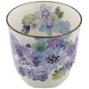 Flower workshop Rice Bowl Tea Bowl Blue (天宝 Chopsticks with)