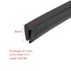 Edge Trim U Seal Black PVC Plastic U Channel Edge