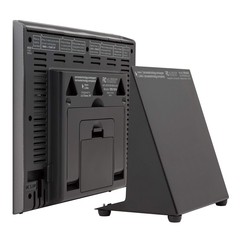 La Crosse Technology 919-1614 Countdown/Up Digital Electrical Timer, Black