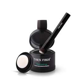 Thick Fiber Root Touch Up Powder - Juego Corrector De Caída De Cabello Resistente Al Agua Y Al Sudor Para Adelgazamiento Del Cabello Mujeres, Incluye 