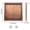 Henne Bery Sunken Pearls Heavy Duty Decorative Wall Plate Switch