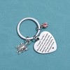 Tyqour Turtle Gifts - Good Luck Travel Turtle Keychain Encouragement