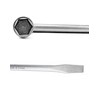 QWORK Car Spare Tire Lug Wrench for Jack, 13/16" High