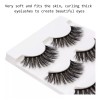 Dysilk 5 Pares De Pestañas Postizas Vista 3d Mullidas Pestañ