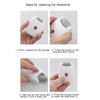 Electric Foot Scrubber Adjustable 2 Gears USB Rechargeable Callus Remover
