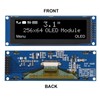 DWEII 2PCS 3.12 inch OLED Display 256x64 OLED LCD Display