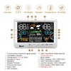 Weather Station Indoor Outdoor Thermometer Wireless, Home Atomic Clock with