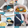 LIANYU 43 Pcs Silicone Kitchen Cooking Utensils with Holder, Heat