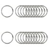 20 Pcs Binder Rings,Metal Rings,30mm Loose Leaf Binders,1.2 Inch Round