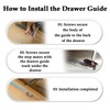 Drawer Guide Kit Compatible with Kenlin Rite-Trak II Model #168