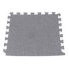 10pcs Cotton Linen Interlocking Carpet Tiles Anti Slip Floor Protection
