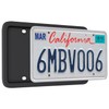 Silicone License Plate Frame, Premium Grade Universal Car Plate Frame,