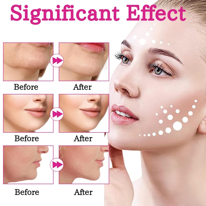 100 PCS Face Lift Tape Invisible, Face Tape Lift Waterproof,