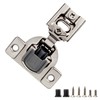 STIANC 6 Pack Soft Close Cabinet Hinges, 3/4" Overlay Soft