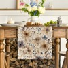 Poppy Floral 210 GSM Spring Table Runner, Seasonal Summer Fall