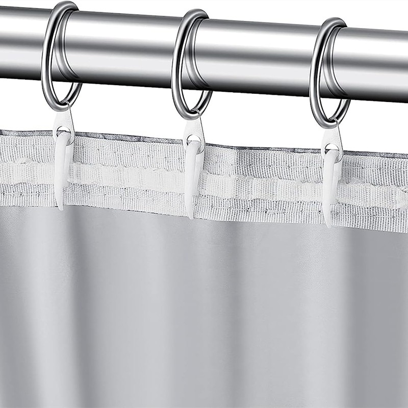52 Set Metal Curtain Rings Drapery Curtain Hanging Rings with