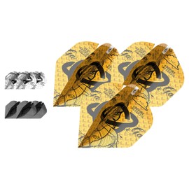 Target Gabriel Clemens Ink Design No.2 Dart Flights - 3 Pack (9 in Total)