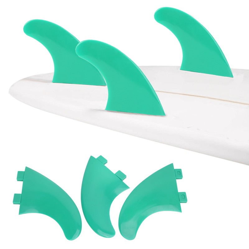 3pcs FCS G5 Surfboard Tail Fin Left Middle Right Surfing