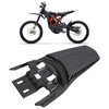 Motorcycle Rear Mudguard Protective Sturdy Carbon Fiber Pattern Rear Mudguard
