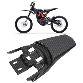 Motorcycle Rear Mudguard Protective Sturdy Carbon Fiber Pattern Rear Mudguard for SurRon Light Bee X X160 X260 Riders