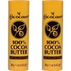 Cococare Cocoa Butter Stick, 1 Ounce (Pack of 2)