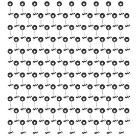 Hsthe Sea 100Pcs Fishing Stops Rubber Bobber Stopper Float Sinker Stops, Fishing Rigs Line Stops