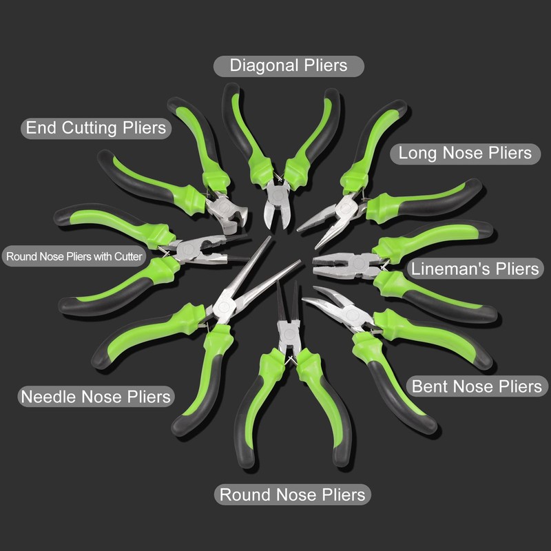 LEONTOOL 4 Inch Diagonal Cutting Pliers Spring Loaded Diagonal Wire