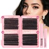 Glowing Win Cluster Lashes Kit with Lash Glue&Remover 544pcs Individual